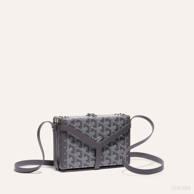 Goyard MINAUDIÈRE TRUNK BAG Grå | CCHX5806