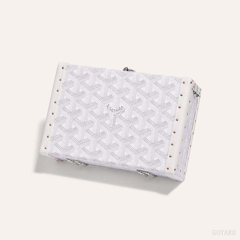 Goyard MINAUDIÈRE TRUNK BAG Hvite | OSWQ4505