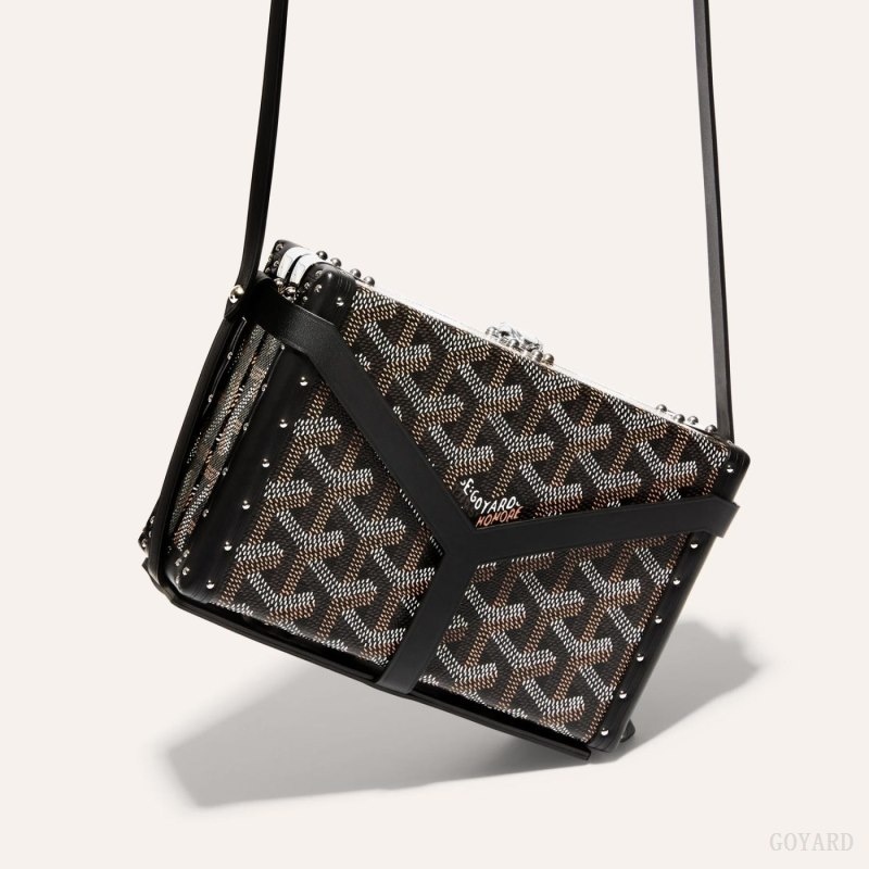 Goyard MINAUDIÈRE TRUNK BAG Svarte | QNAT9362