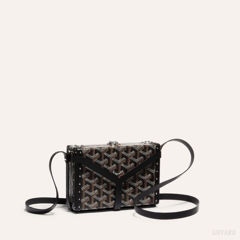 Goyard MINAUDIÈRE TRUNK BAG Svarte | QNAT9362