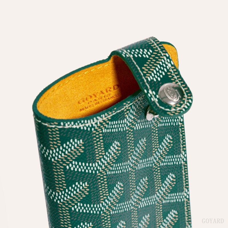 Goyard MONTMARTRE PM GLASSES CASE Grønn | KGNT5620