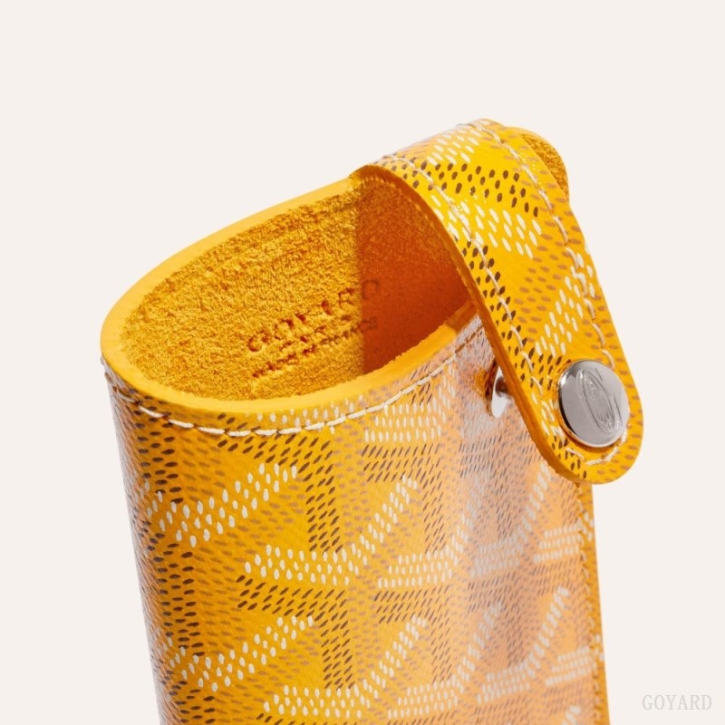 Goyard MONTMARTRE PM GLASSES CASE Gul | IMEV9136