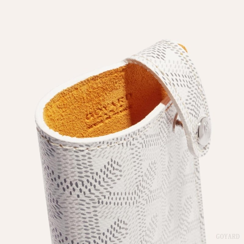 Goyard MONTMARTRE PM GLASSES CASE Hvite | YORB5389