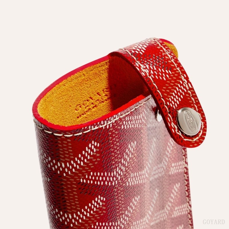 Goyard MONTMARTRE PM GLASSES CASE Rød | MIAO4217