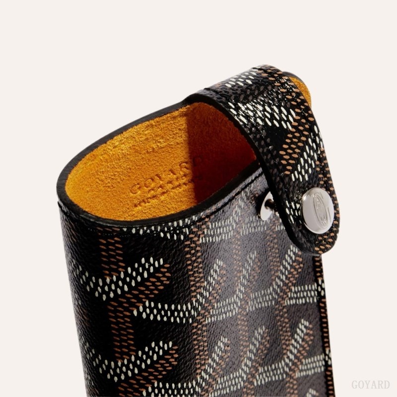 Goyard MONTMARTRE PM GLASSES CASE Svarte | DEBS7261