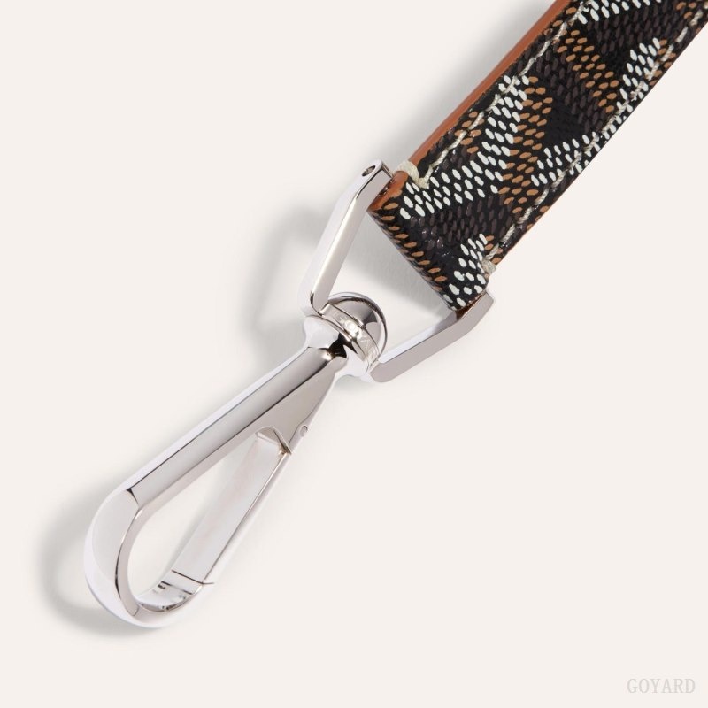 Goyard MOUSQUETON KEY RING Svarte Brune | CNPA4607