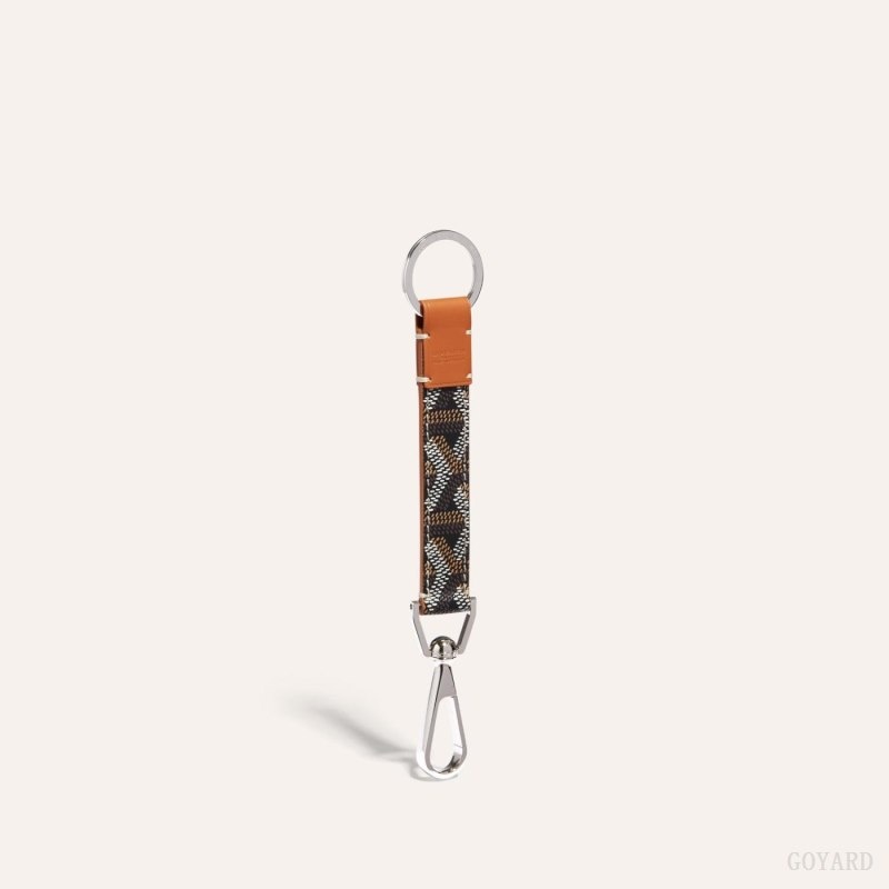 Goyard MOUSQUETON KEY RING Svarte Brune | CNPA4607