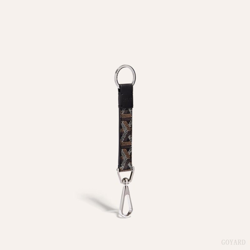 Goyard MOUSQUETON KEY RING Svarte | QZKZ8465