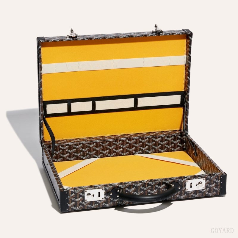 Goyard Manoir PM Document Case Svarte | VNIB9200