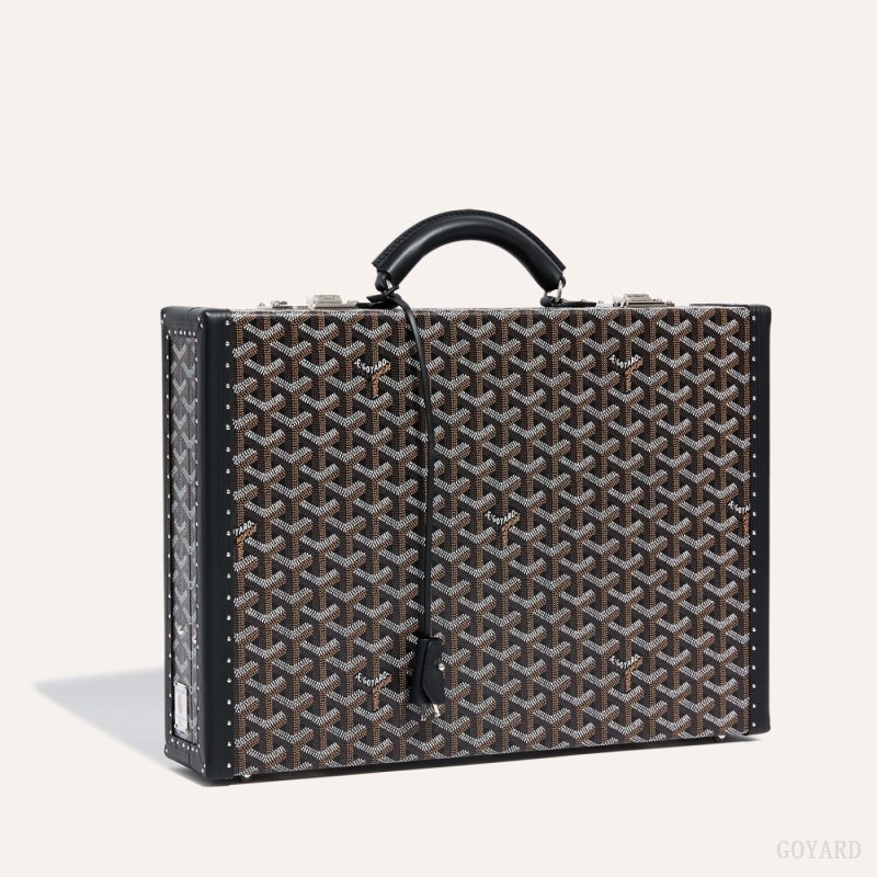 Goyard Manoir PM Document Case Svarte | VNIB9200