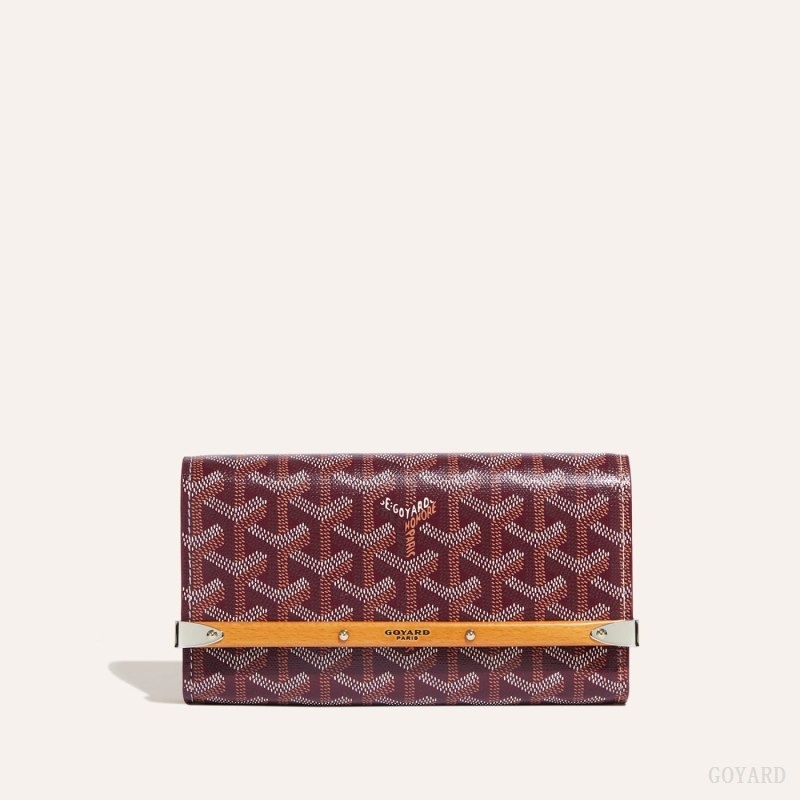 Goyard Monte-Carlo Mini Case Burgunder | SRZW6594