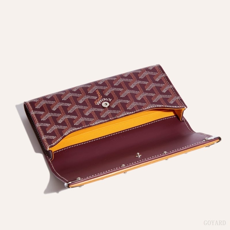 Goyard Monte-Carlo Mini Case Burgunder | SRZW6594