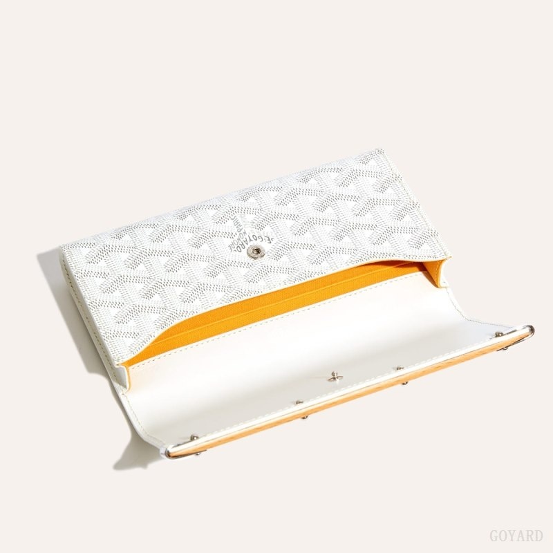 Goyard Monte-Carlo Mini Case Hvite | GQPD0057