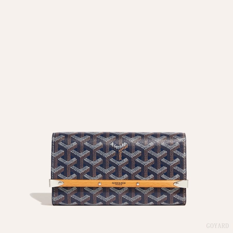 Goyard Monte-Carlo Mini Case Marineblå Blå | NWJS6286