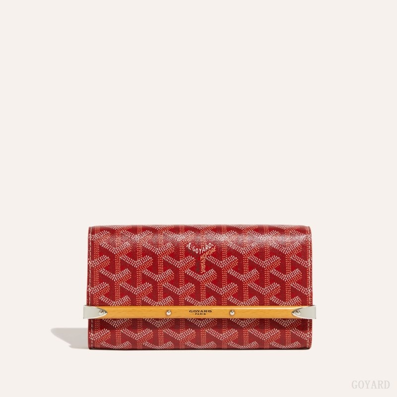 Goyard Monte-Carlo Mini Case Rød | XHDJ0420