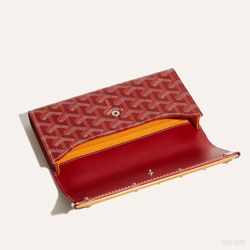 Goyard Monte-Carlo Mini Case Rød | XHDJ0420