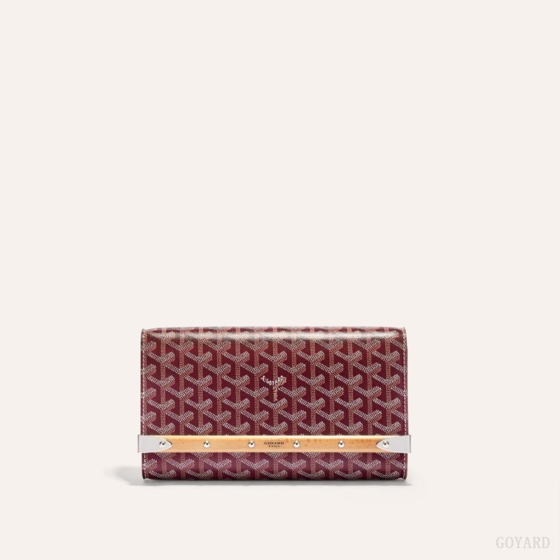 Goyard Monte-Carlo PM Clutch Burgunder | DTXQ7035