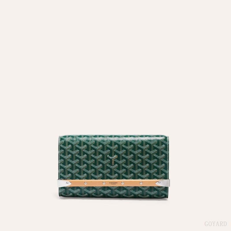 Goyard Monte-Carlo PM Clutch Grønn | JVFK4706