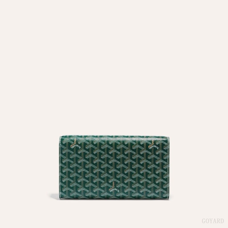 Goyard Monte-Carlo PM Clutch Grønn | JVFK4706