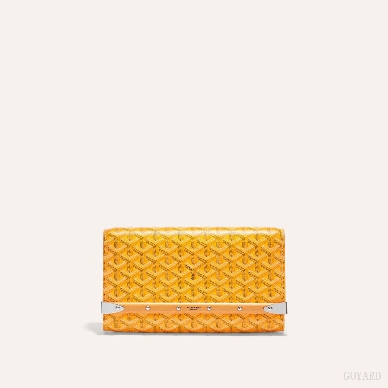 Goyard Monte-Carlo PM Clutch Gul | EGKJ7726