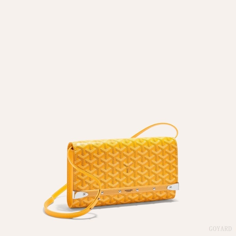 Goyard Monte-Carlo PM Clutch Gul | EGKJ7726