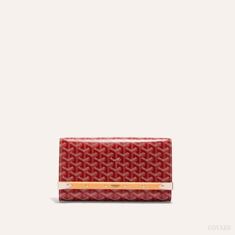 Goyard Monte-Carlo PM Clutch Rød | ZKTY5956