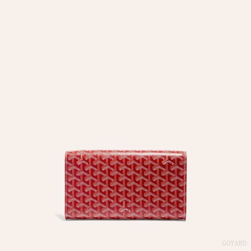 Goyard Monte-Carlo PM Clutch Rød | ZKTY5956