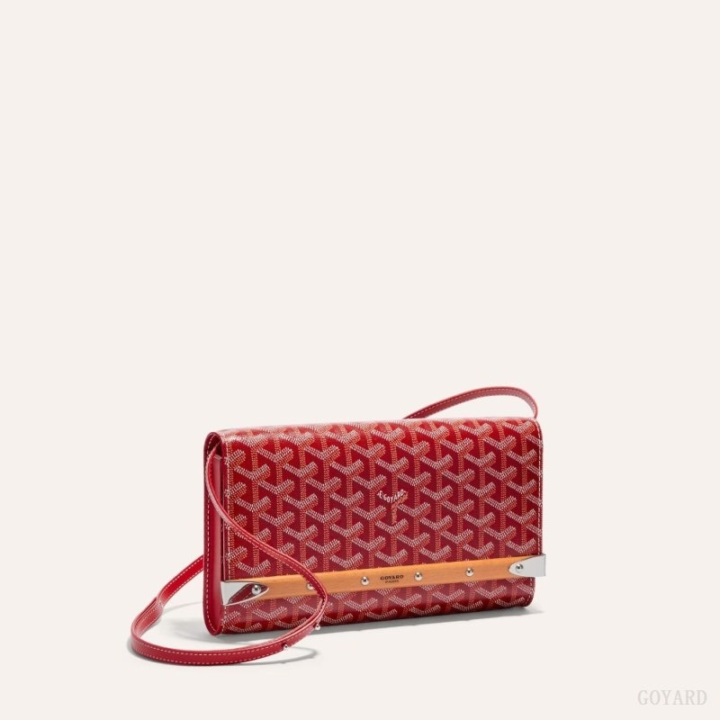 Goyard Monte-Carlo PM Clutch Rød | ZKTY5956