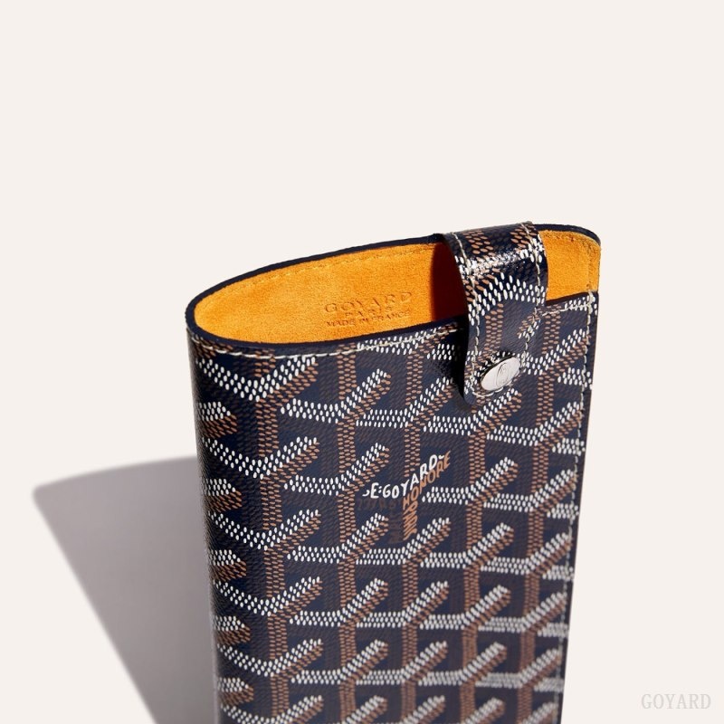 Goyard Montmartre GM Case Marineblå Blå | RCVG4155