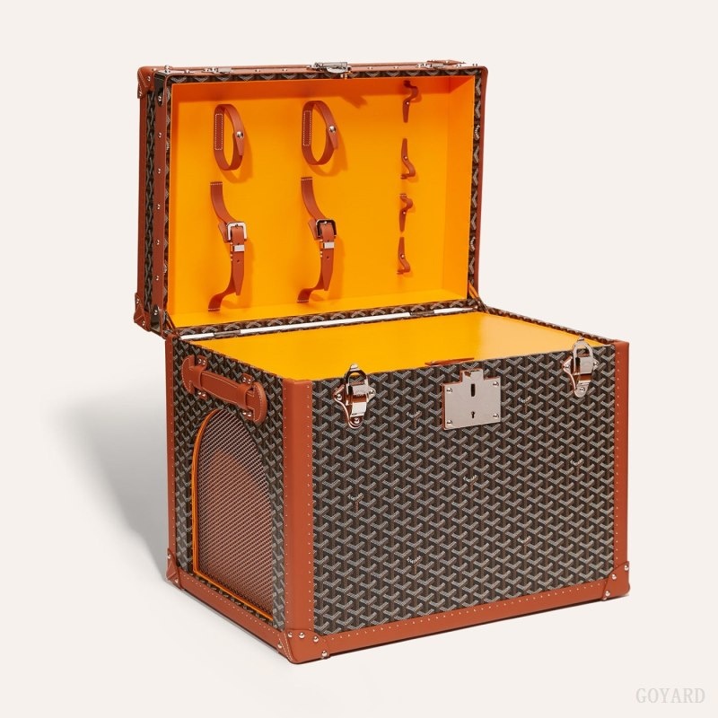 Goyard NICHE TRUNK Svarte Brune | ONRI8883