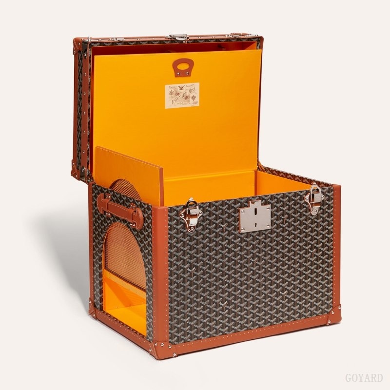 Goyard NICHE TRUNK Svarte Brune | ONRI8883