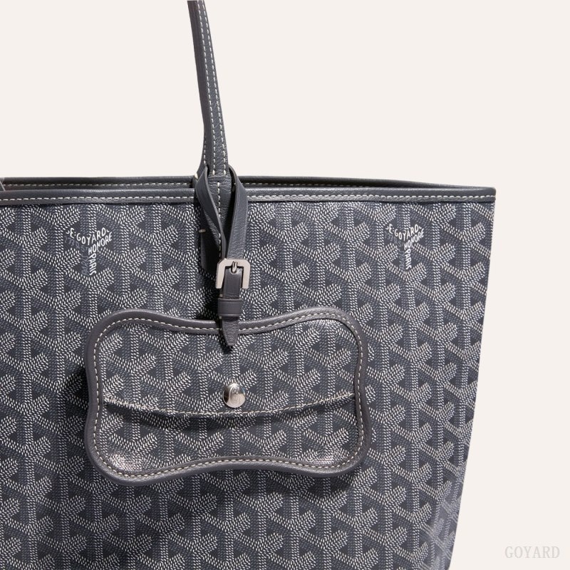 Goyard Os Grey Dog pocket Grå | YOJF1522