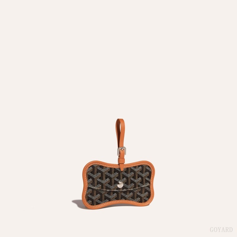 Goyard Os Grey Dog pocket Svarte Brune | RMUZ8411