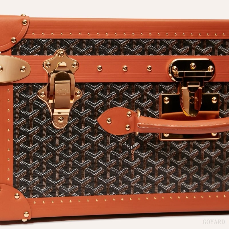 Goyard PALACE 55 SUITCASE Svarte Brune | CALK5618