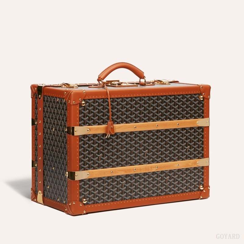 Goyard PALACE 55 SUITCASE Svarte Brune | CALK5618