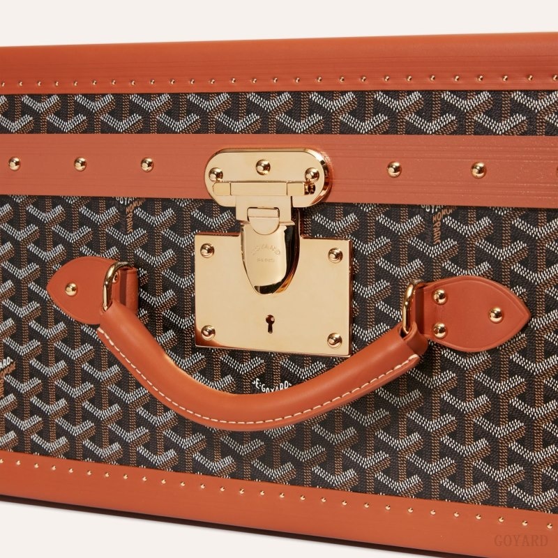 Goyard PALACE 70 SUITCASE Svarte Brune | URMX2822