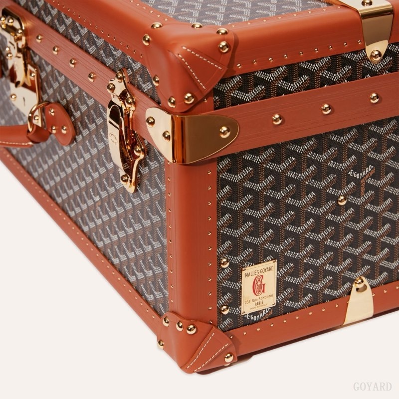 Goyard PALACE 70 SUITCASE Svarte Brune | URMX2822