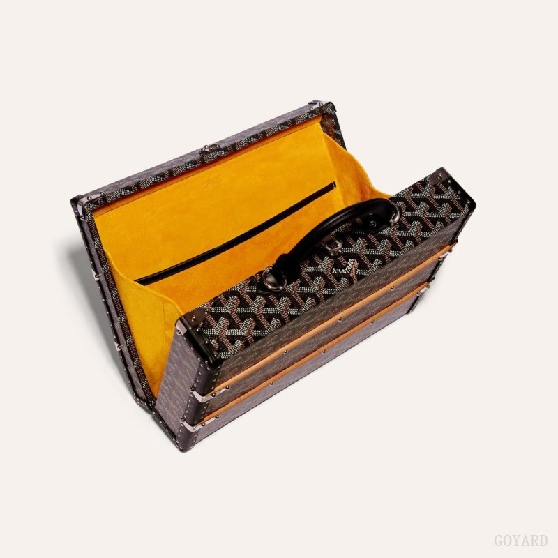 Goyard PALACE MM TRUNK BAG Svarte | PCQR1760