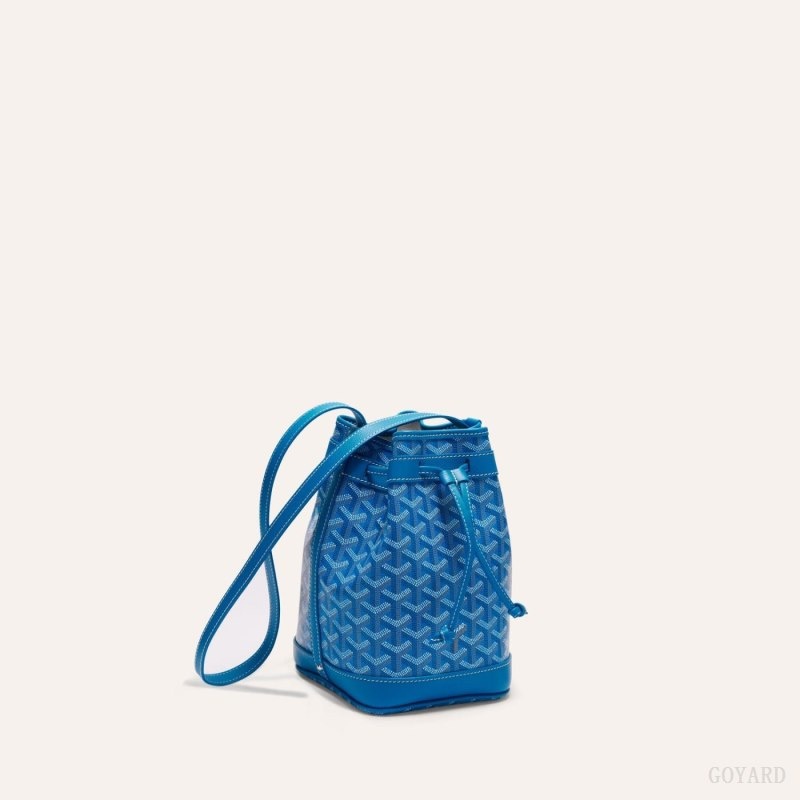 Goyard PETIT FLOT BUCKET BAG Blå | DDXI0580