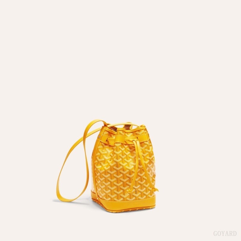 Goyard PETIT FLOT BUCKET BAG Gul | HVGC5800