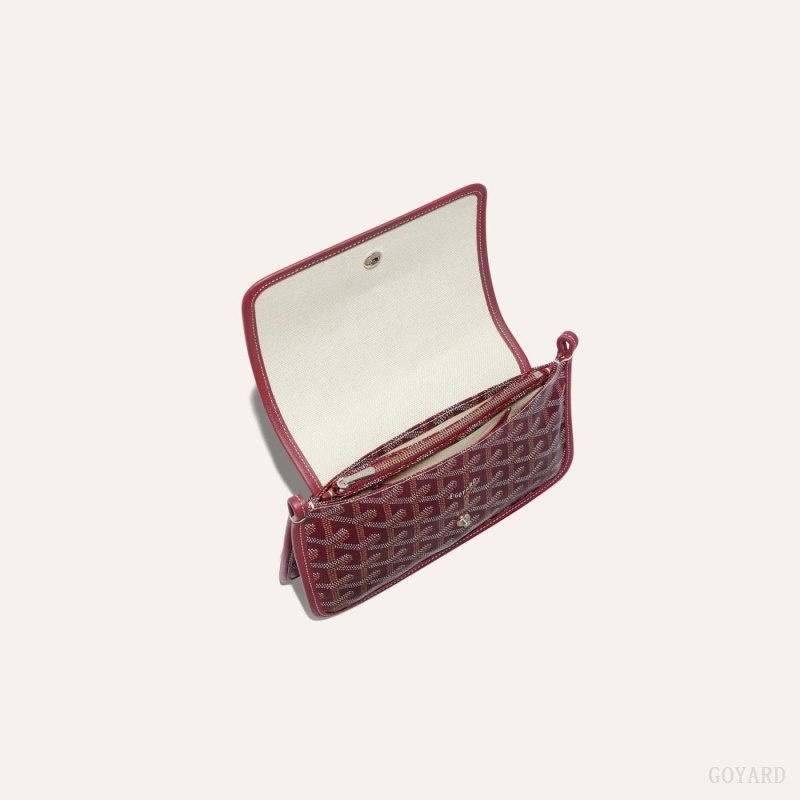 Goyard PLUMET POCKET WALLET Burgunder | UXSE1890