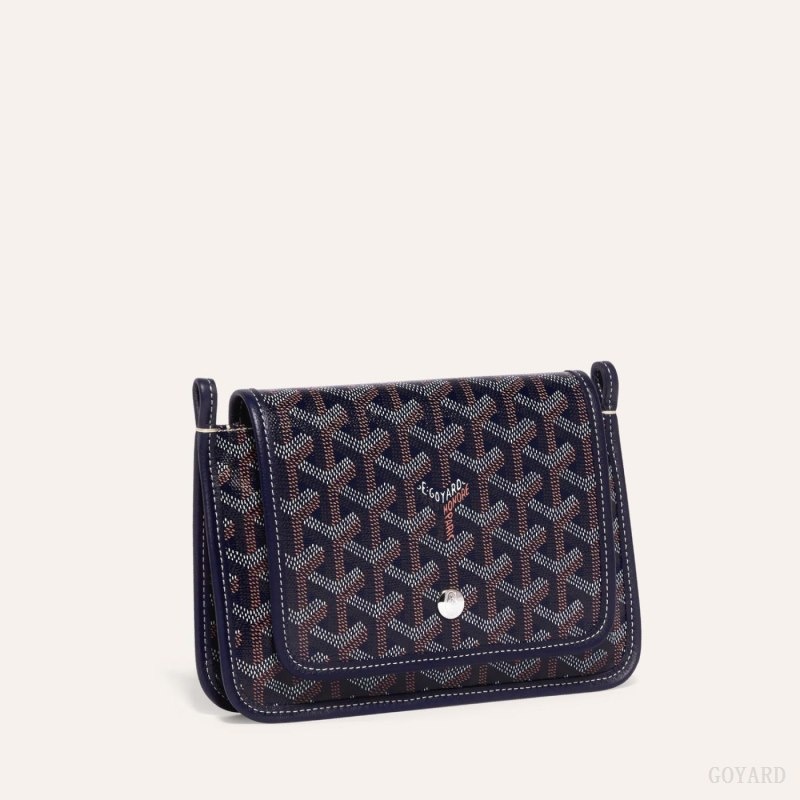 Goyard PLUMET POCKET WALLET Marineblå Blå | RKLR7053