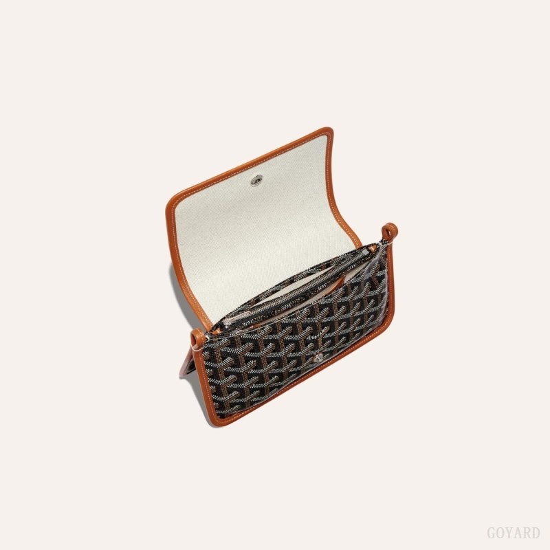 Goyard PLUMET POCKET WALLET Svarte Brune | UCPT3242