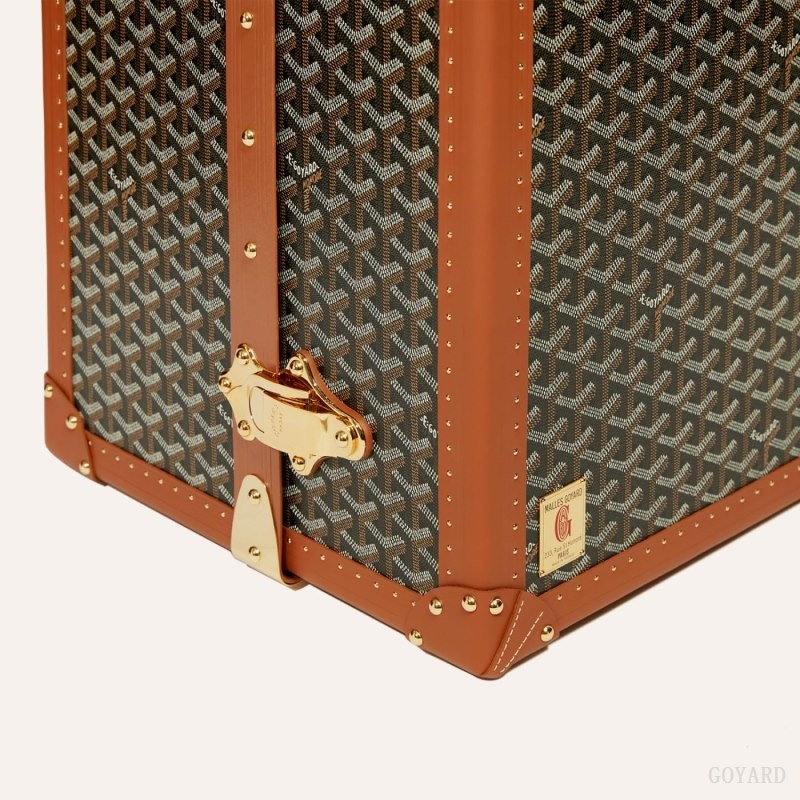 Goyard PULLMAN TRUNK Svarte Brune | PYOG7323