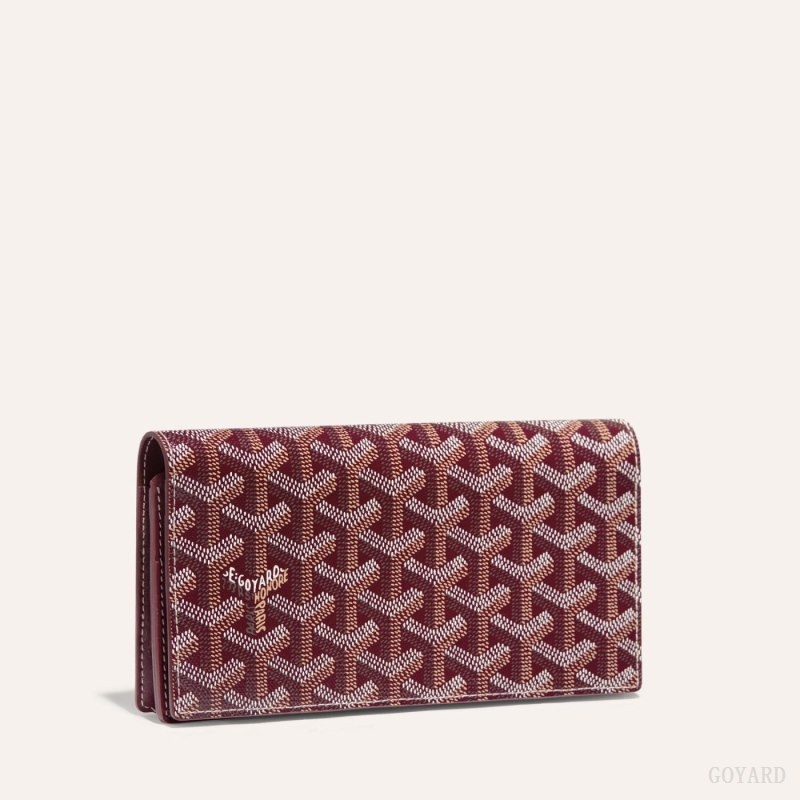 Goyard RICHELIEU WALLET Burgunder | LAAD3945