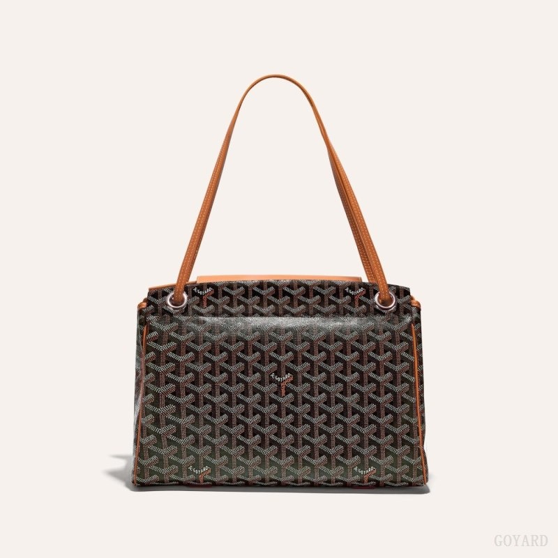 Goyard ROUETTE PM BAG Svarte Brune | VBHC1636