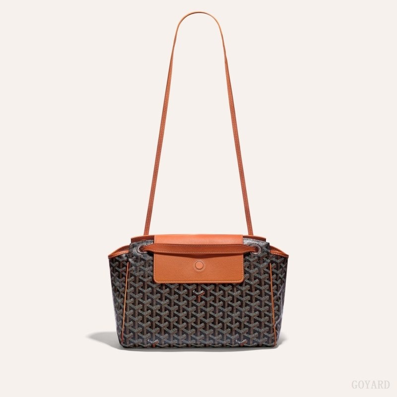 Goyard ROUETTE PM BAG Svarte Brune | VBHC1636