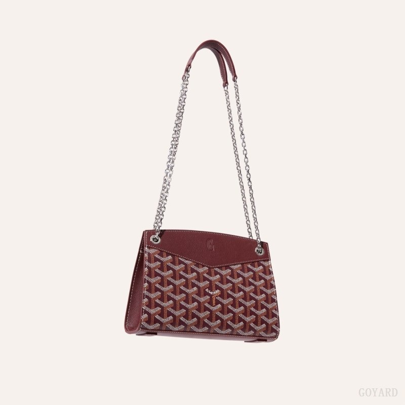 Goyard Rouette Structuré Mini Bag Burgunder | EGIQ3765