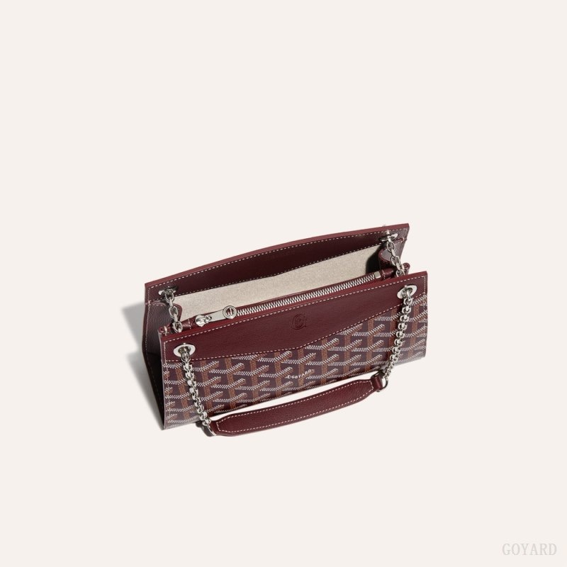 Goyard Rouette Structuré Mini Bag Burgunder | EGIQ3765