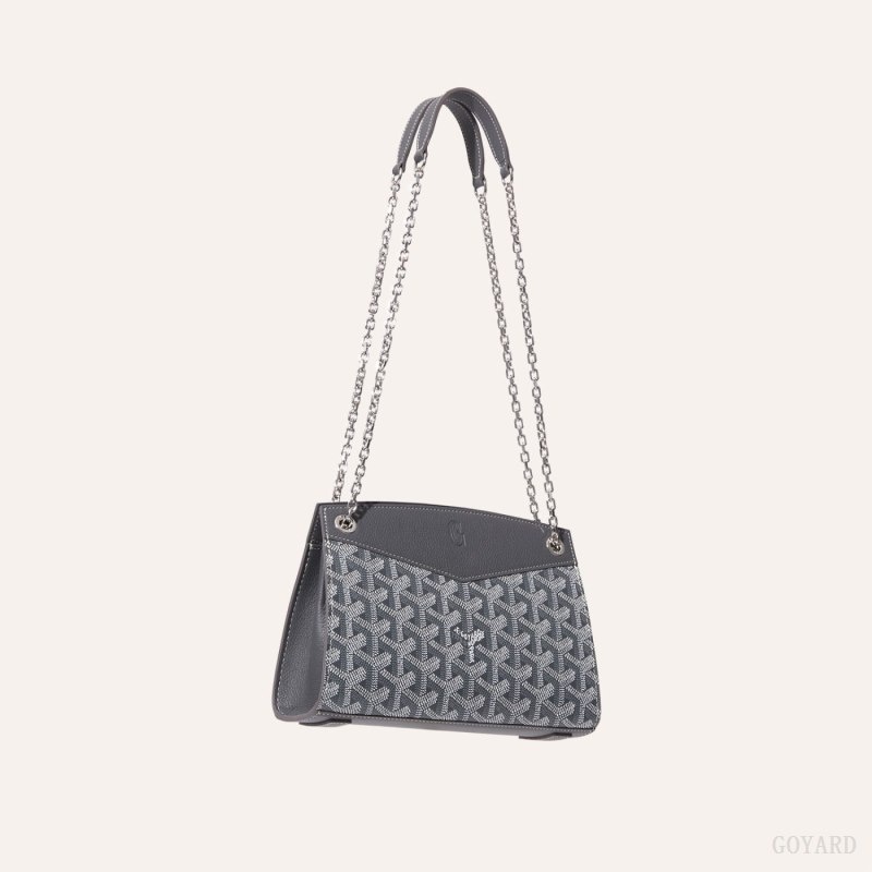 Goyard Rouette Structuré Mini Bag Grå | QVYN1164